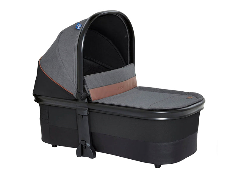 Landou Light Chicco Mysa, Black Satin, 0+ luni