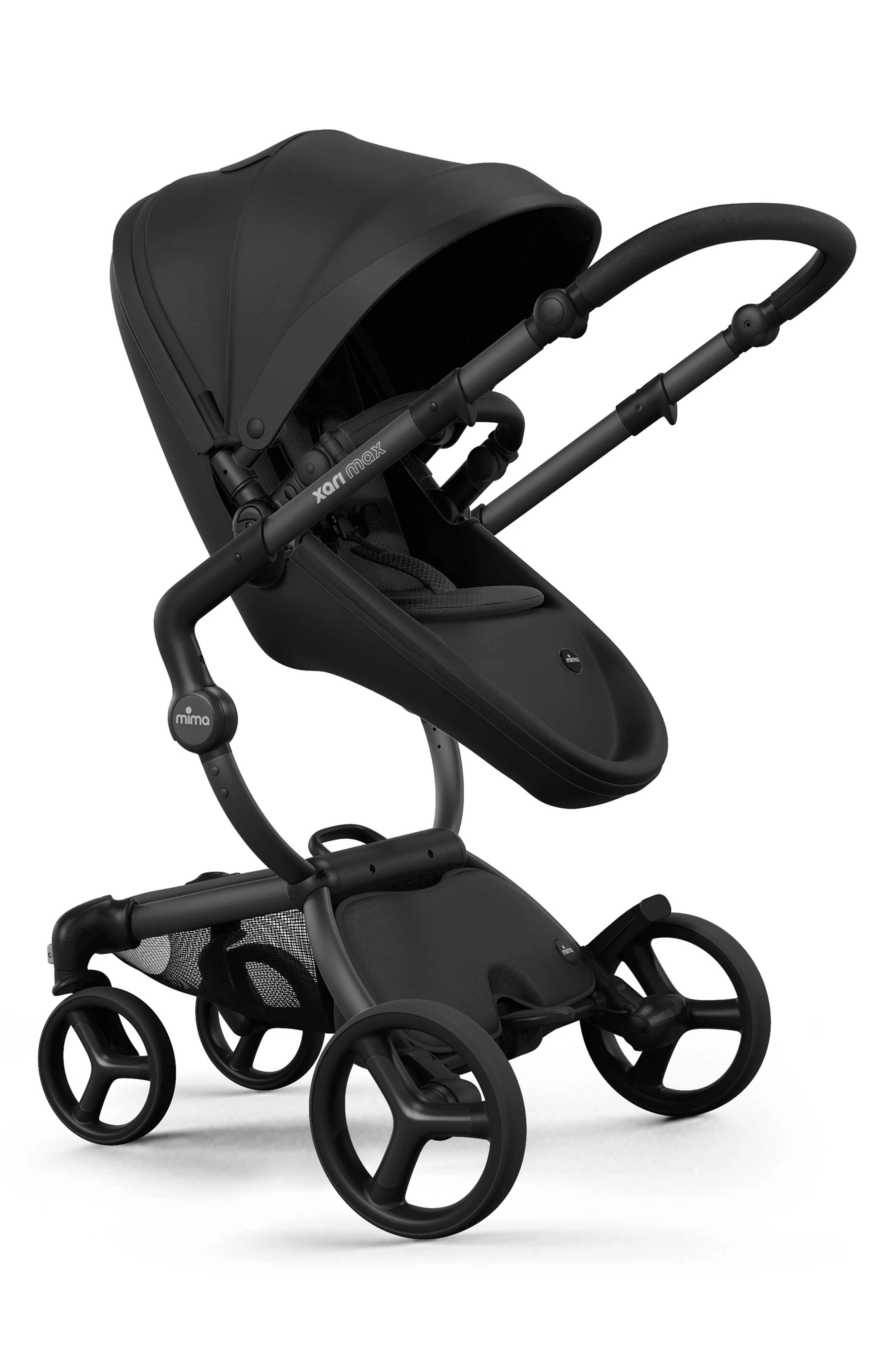 Carucior Mima Xari Max bloc plimbare Chocolate Brown