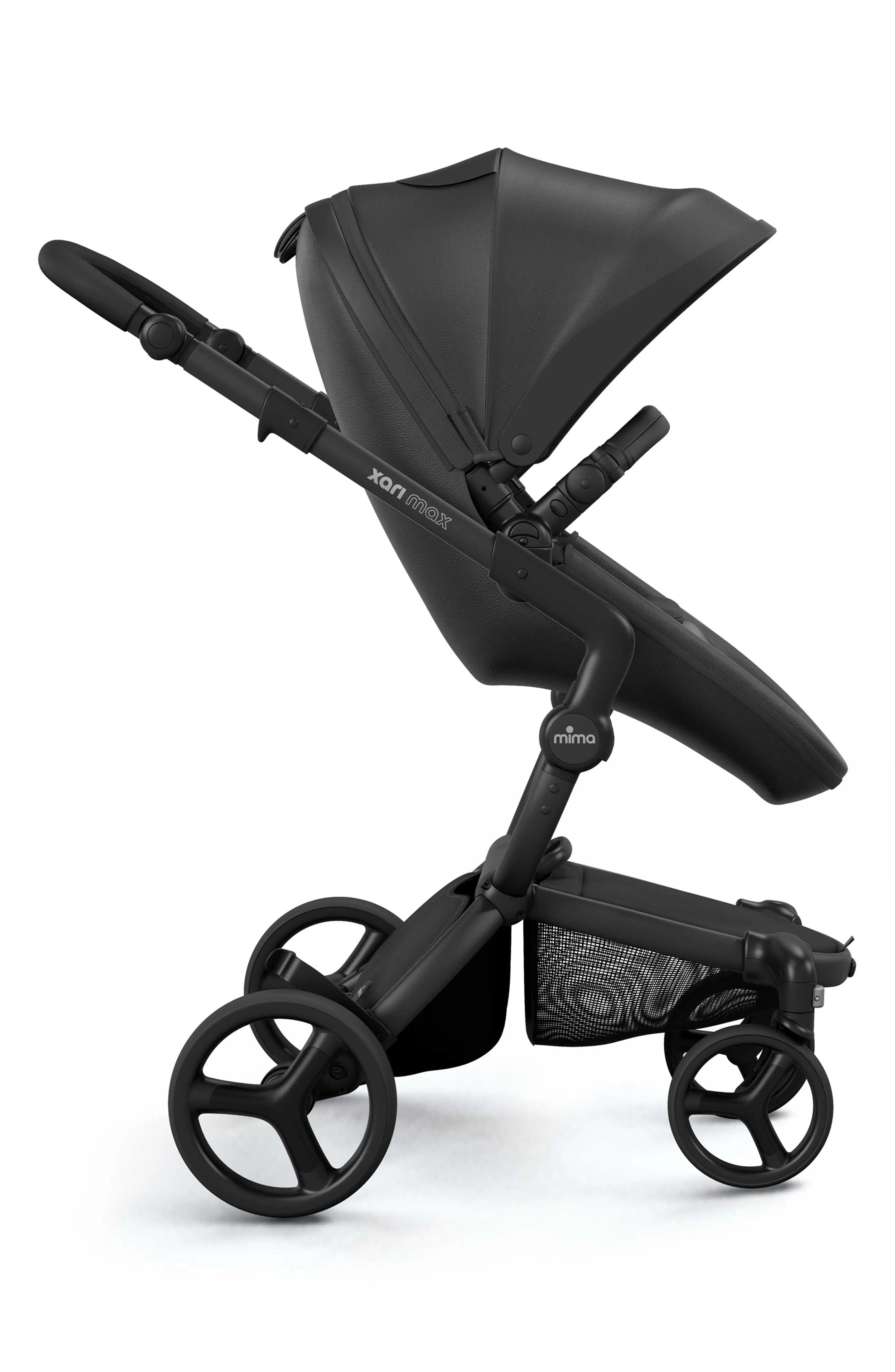 Carucior Mima Xari Max bloc plimbare Chocolate Brown