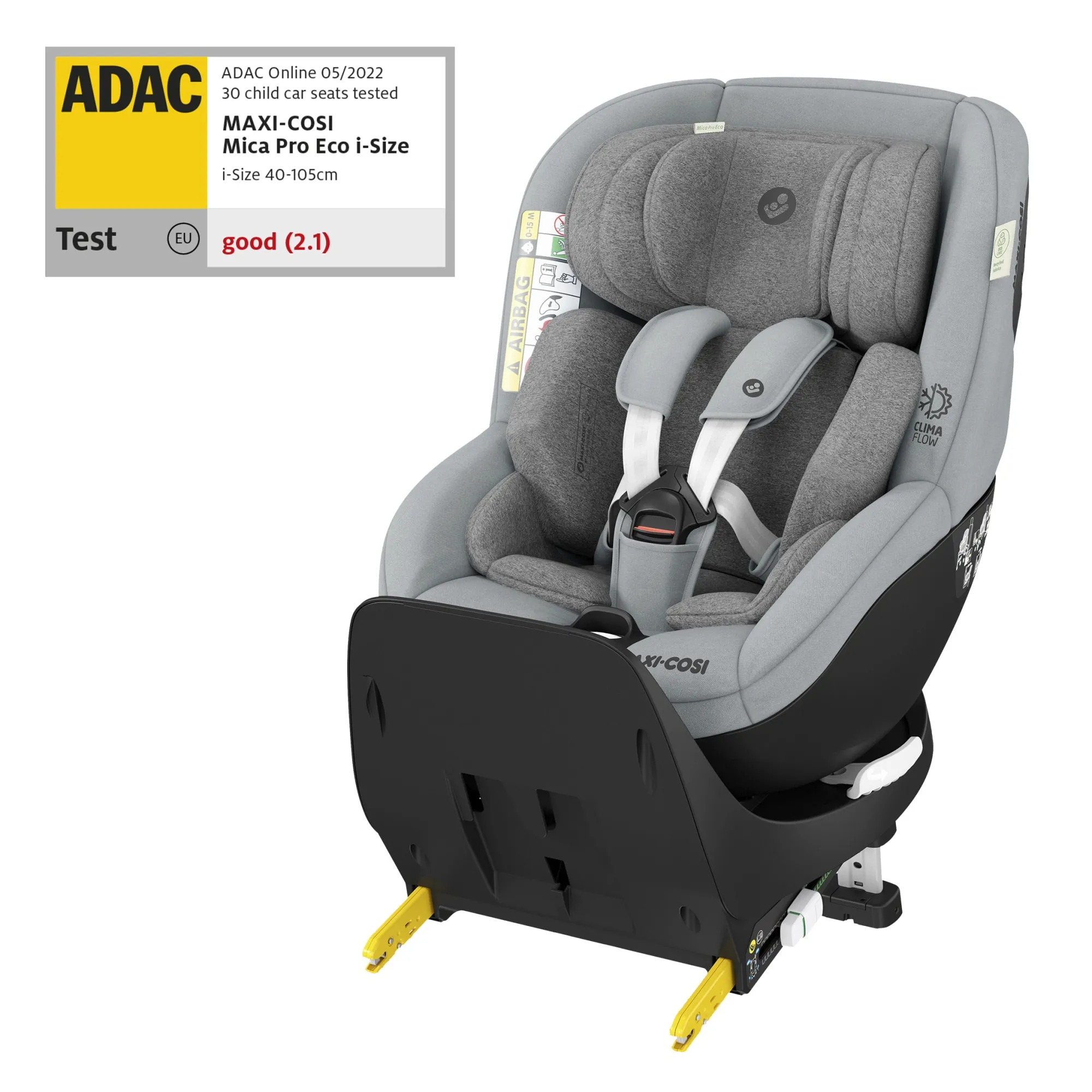 Maxi Cosi SCAUN AUTO MICA PRO ECO I-SIZE - AUTHENTIC GREY