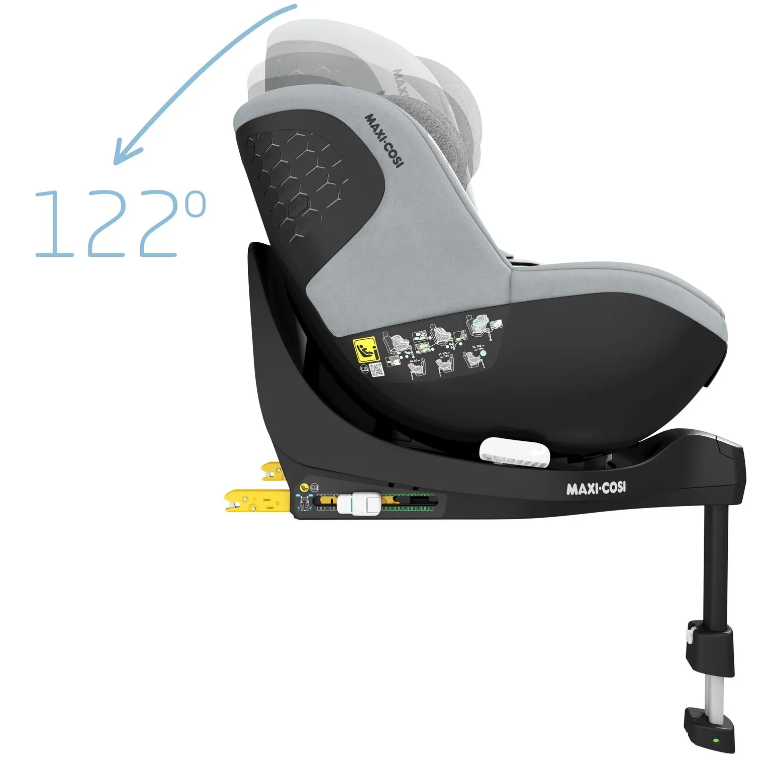 Maxi Cosi SCAUN AUTO MICA PRO ECO I-SIZE - AUTHENTIC GREY