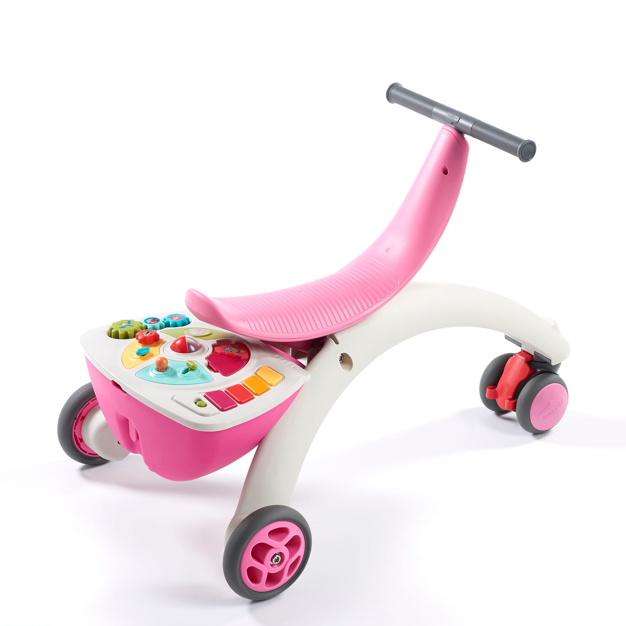 ANTEPREMERGATOR SI TRICICLETA 5 IN 1 TINY LOVE, 6 LUNI +, ROZ / ALB