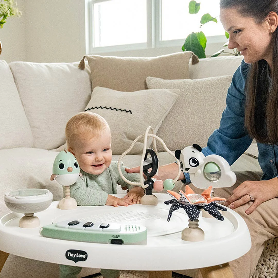 TL Stationary Activity Center Black & White Decor