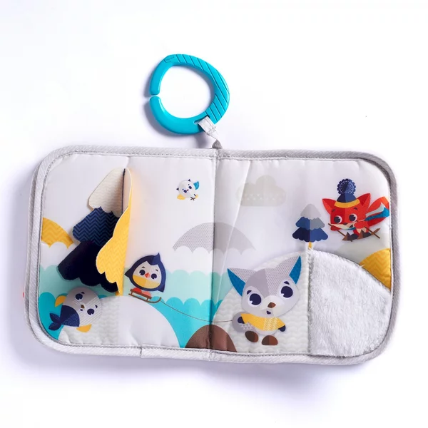 TINY LOVE JUCARIE CARTICICA MOALE - "Where Do I Travel" Soft Book - Meadow Days