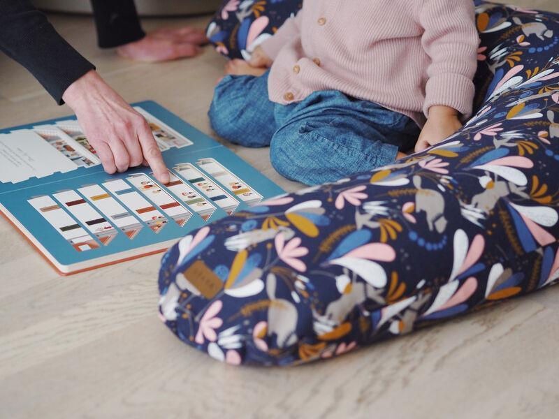 Beaba Подушка для беременных Big Flopsy 170 см Jersey Lo B0508117