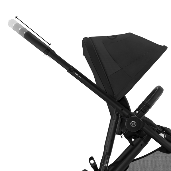 Cybex Carucior Gazelle S Moon Black (Sport)