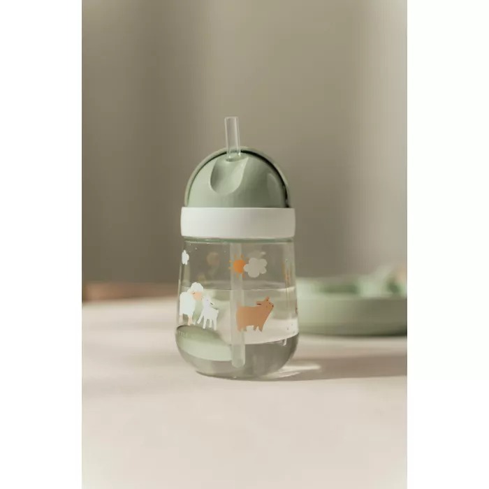 Кружка с трубочкой для детей — Little Farm - Little Dutch