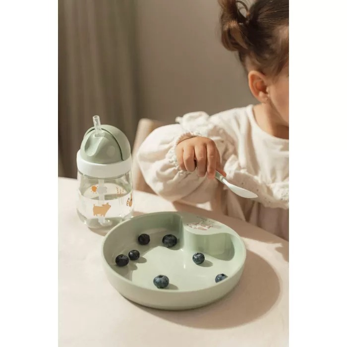 Кружка с трубочкой для детей — Little Farm - Little Dutch