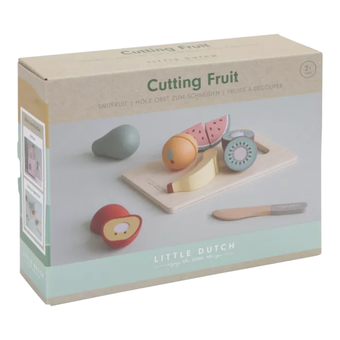 Набор деревянных фруктов для нарезки – Little Dutch
