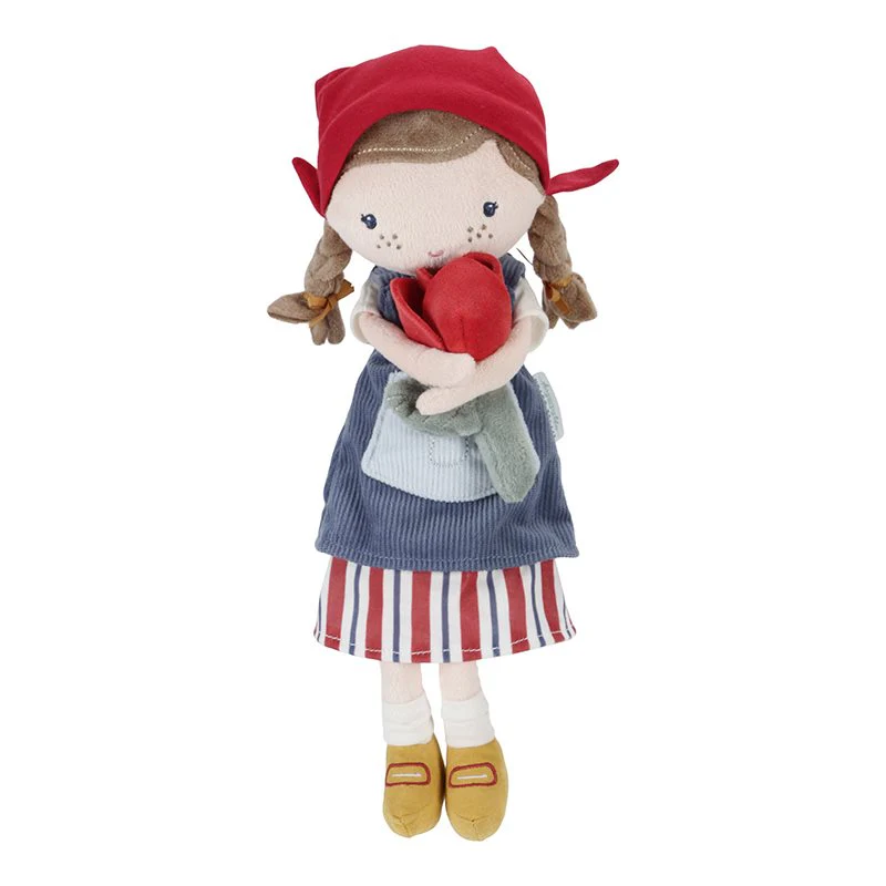 Papusa textila - Rosa - 35 cm - Little Farm - Little Dutch LD4564
