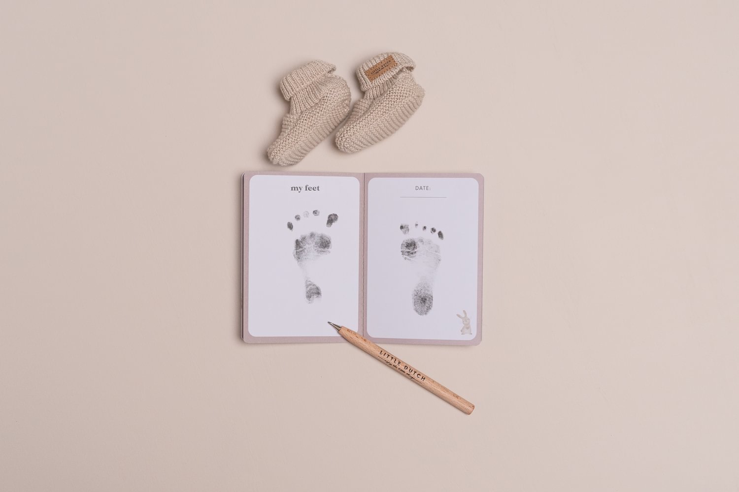 Коробка для хранения воспоминаний о малыше – коллекция Baby Bunny – Little Dutch