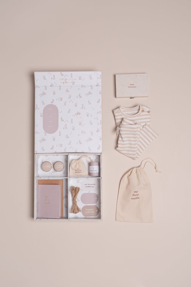 Коробка для хранения воспоминаний о малыше – коллекция Baby Bunny – Little Dutch