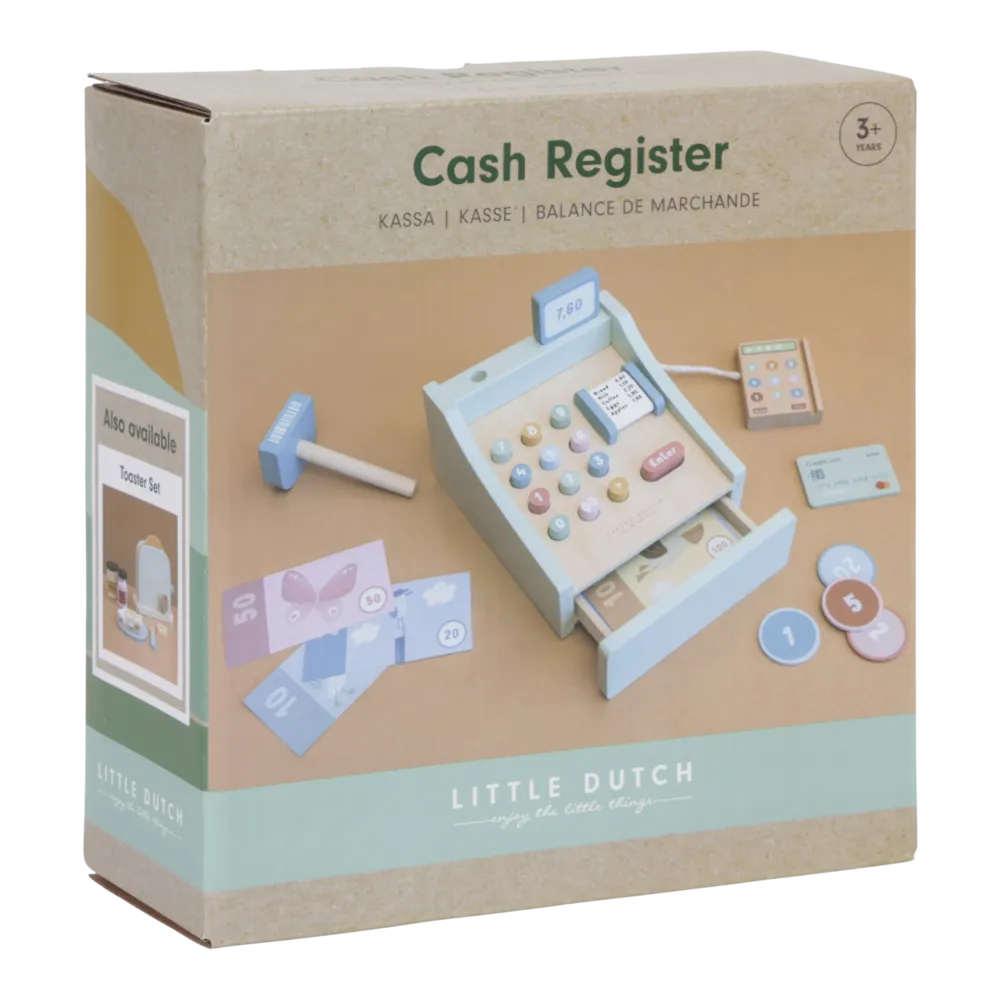 Кассовый аппарат из FSC-дерева – Little Dutch, LD7082