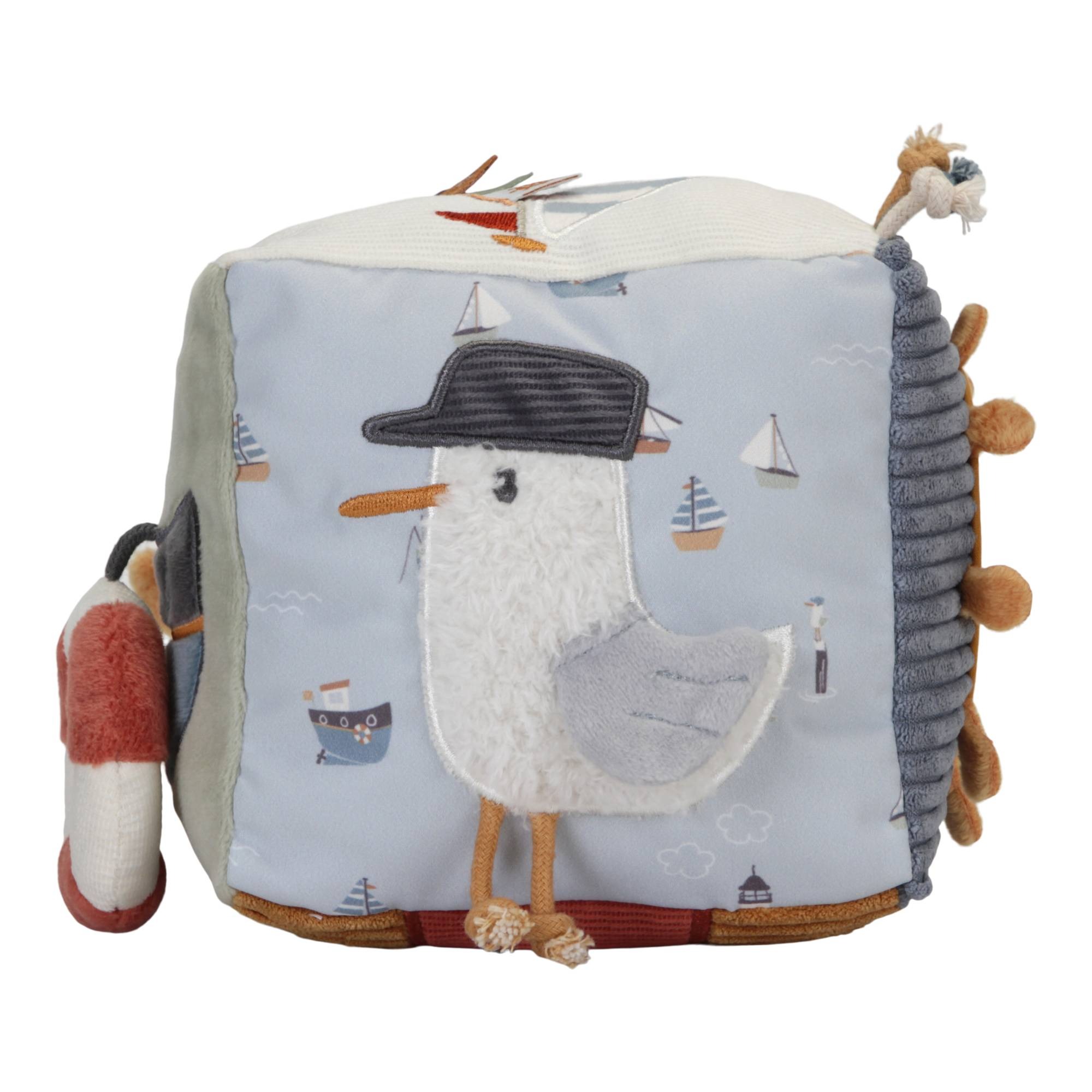 Сенсорный куб для малышей – коллекция Sailors Bay – Little Dutch