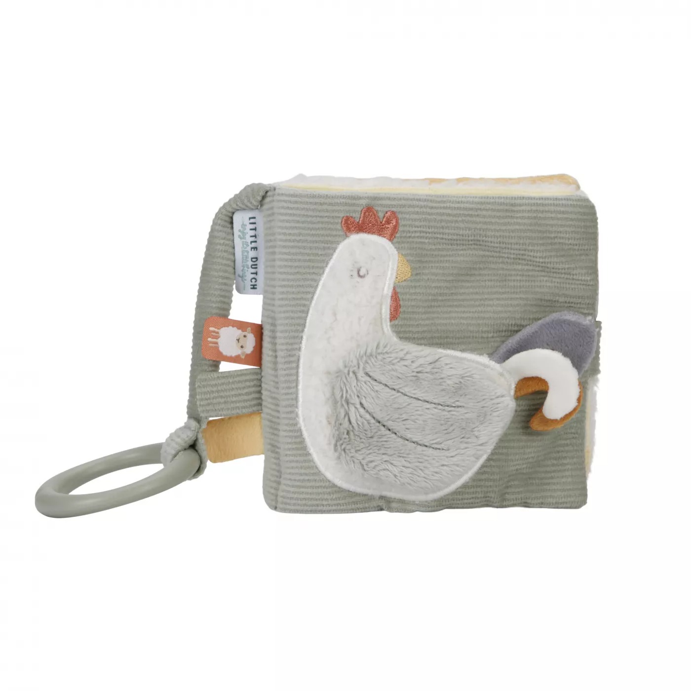 Carticica senzoriala moale - Little Farm - Little Dutch