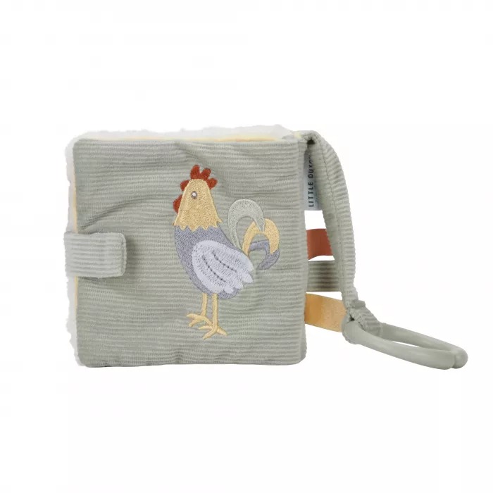 Carticica senzoriala moale - Little Farm - Little Dutch