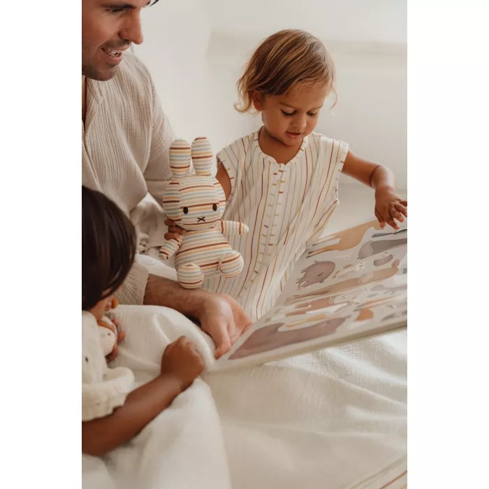 Jucarie din plus - 25 cm - Miffy Vintage Sunny Stripes  - Little Dutch