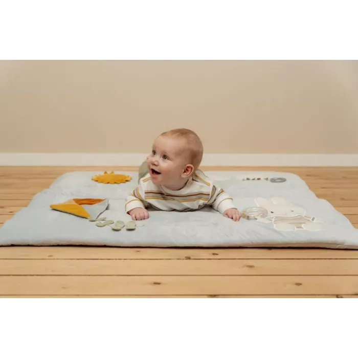 Сенсорный игровой коврик – Vintage Sunny Stripes – Little Dutch