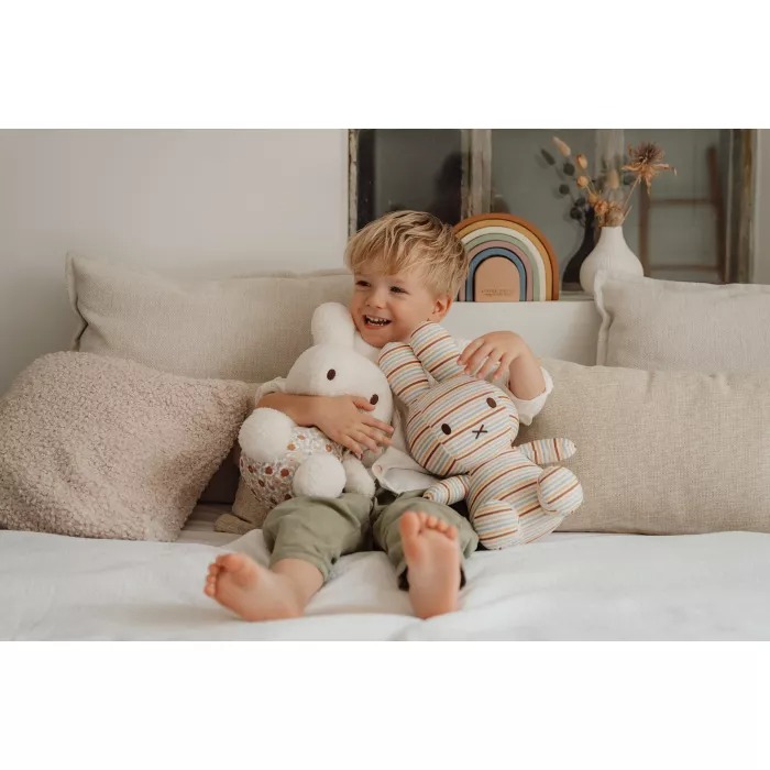 Jucarie din plus - 35 cm - Miffy Vintage Sunny Stripes  - Little Dutch