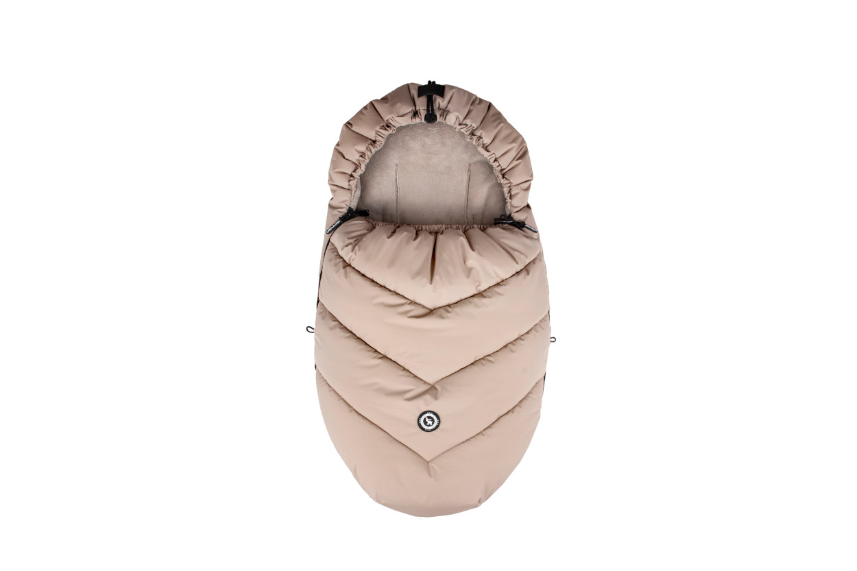 Husa carucior Mini Moose PRIME Cosy beige, Cottonmoose