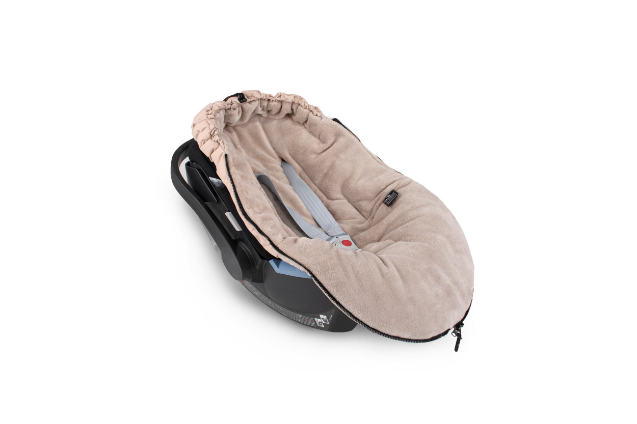 Husa carucior Mini Moose PRIME Cosy beige, Cottonmoose