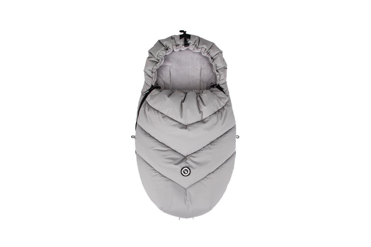 Husa carucior Mini Moose PRIME Mirage Grey, Cottonmoose