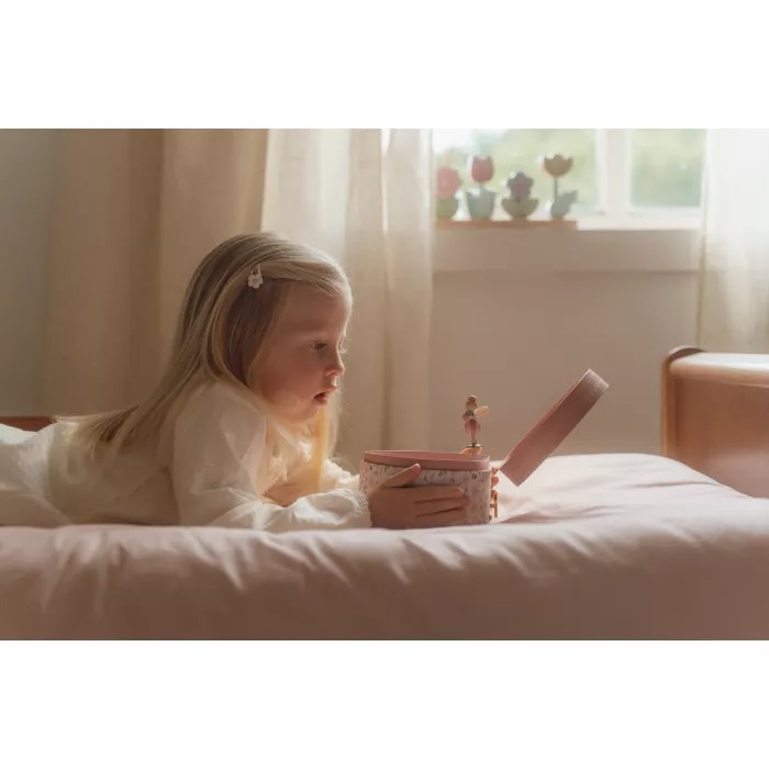 Музыкальная шкатулка для украшений в форме сердечка – Фея – Little Dutch