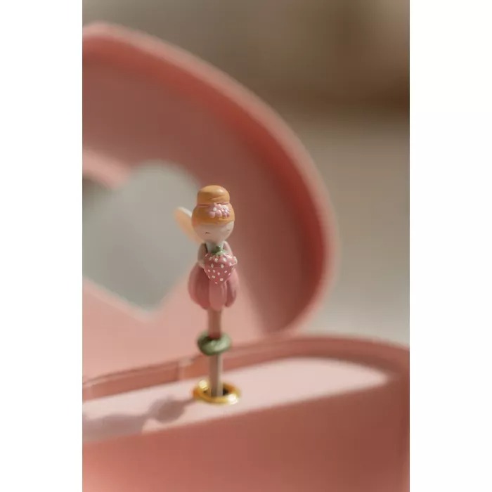 Музыкальная шкатулка для украшений в форме сердечка – Фея – Little Dutch