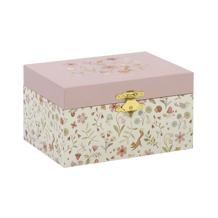 Cutie muzicala pentru bijuterii - Rosa - Little Dutch