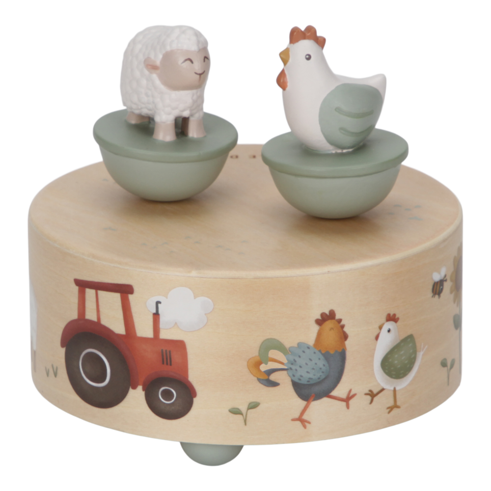 Cutie muzicala din lemn FSC - Little Farm - Little Dutch 