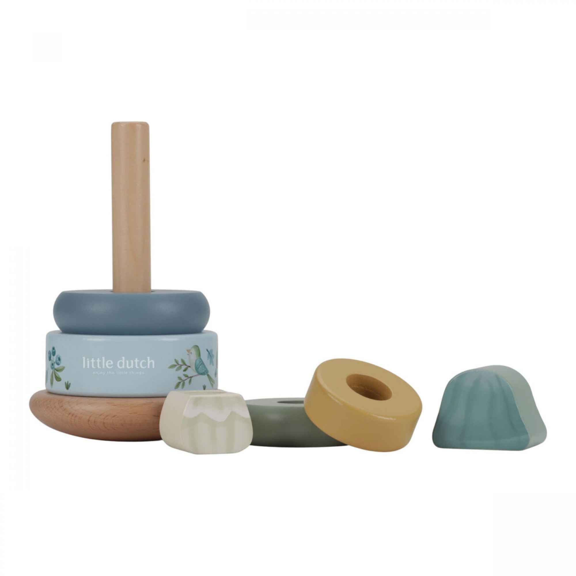 Деревянная игрушка FSC для штабелирования – Forest Friends – Little Dutch