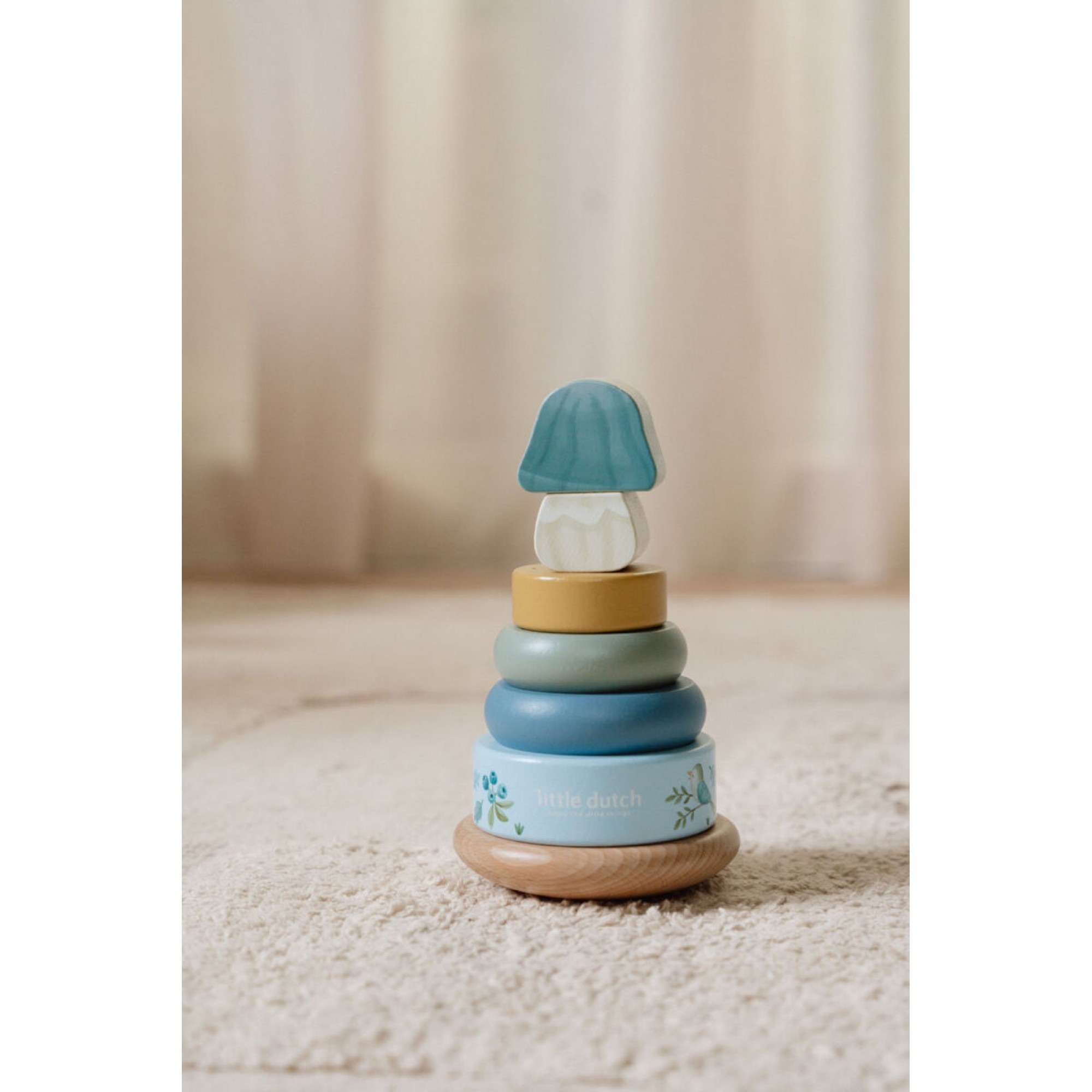 Деревянная игрушка FSC для штабелирования – Forest Friends – Little Dutch