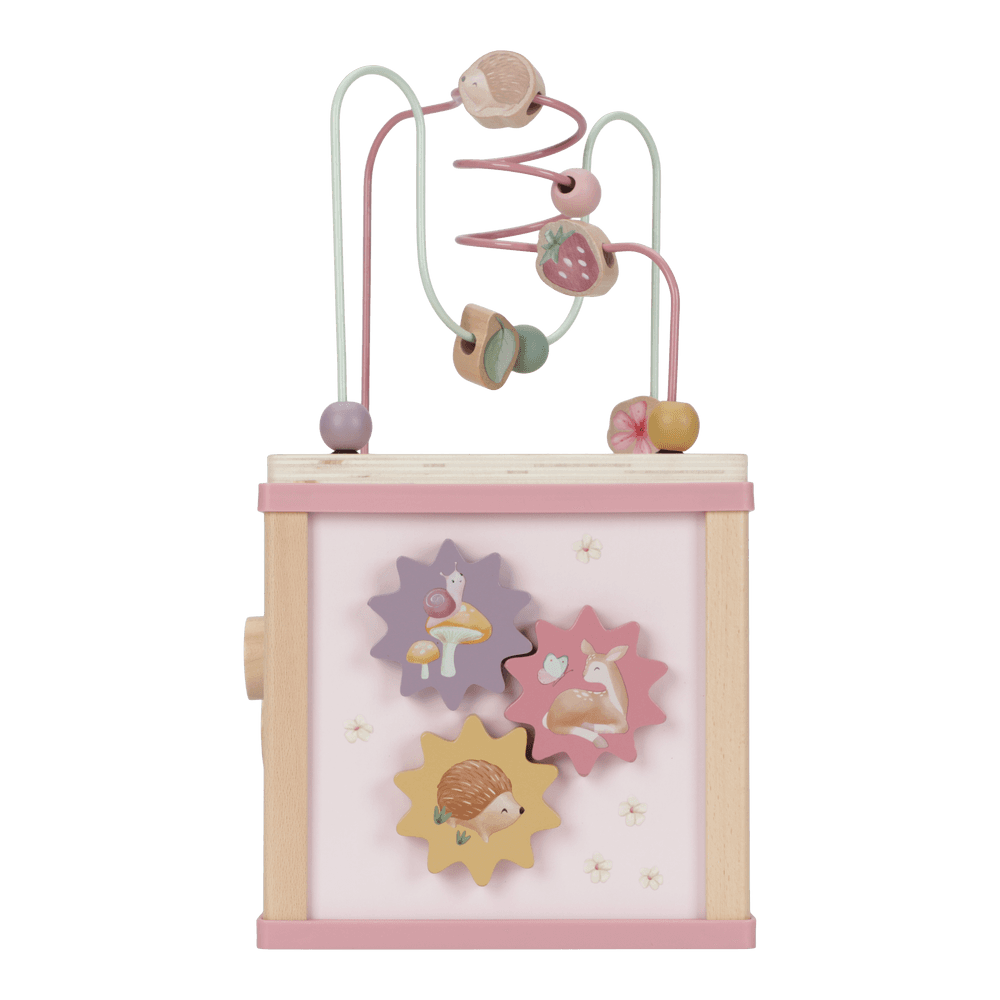 Деревянная игрушка FSC – Куб с активностями – Fairy Garden – Little Dutch