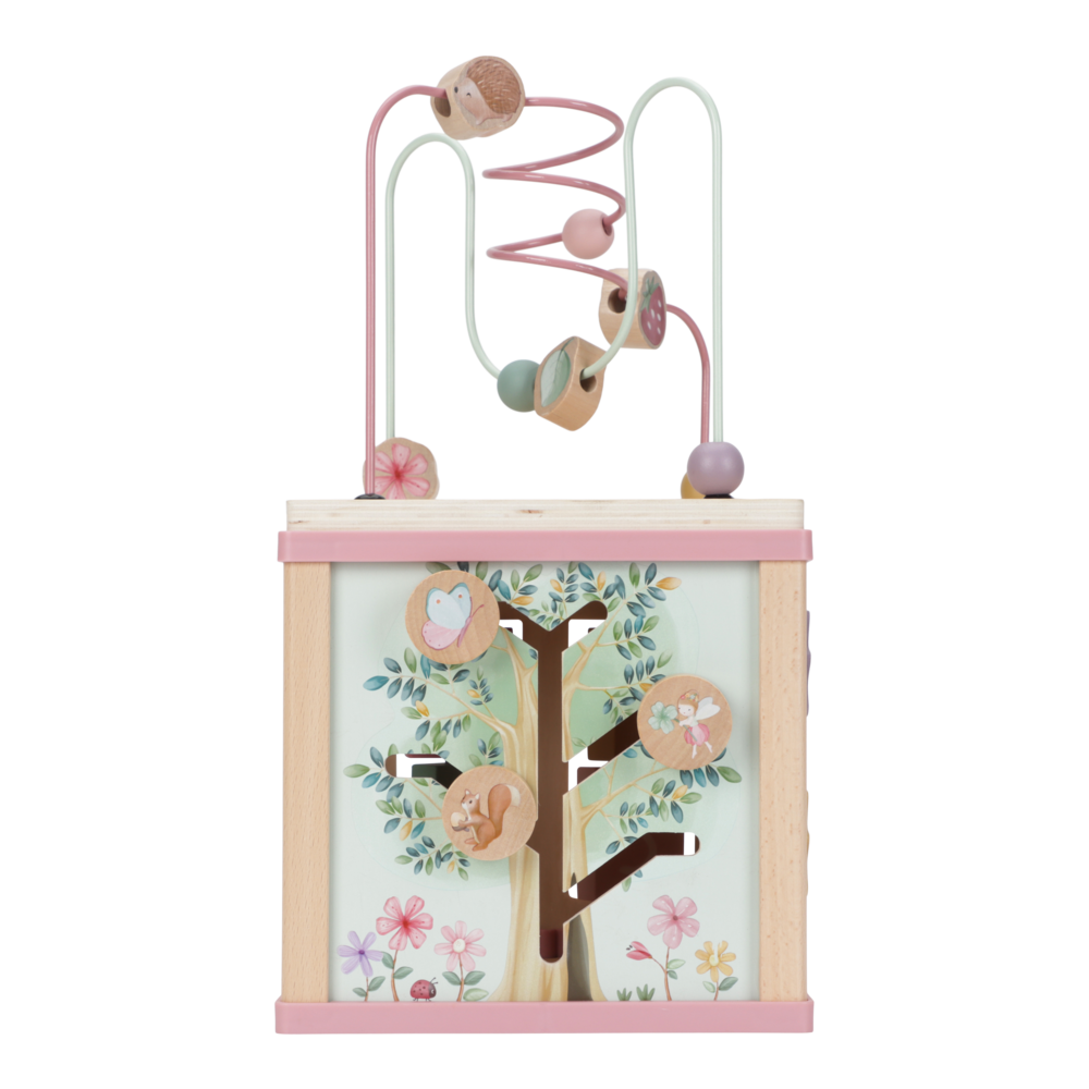 Деревянная игрушка FSC – Куб с активностями – Fairy Garden – Little Dutch
