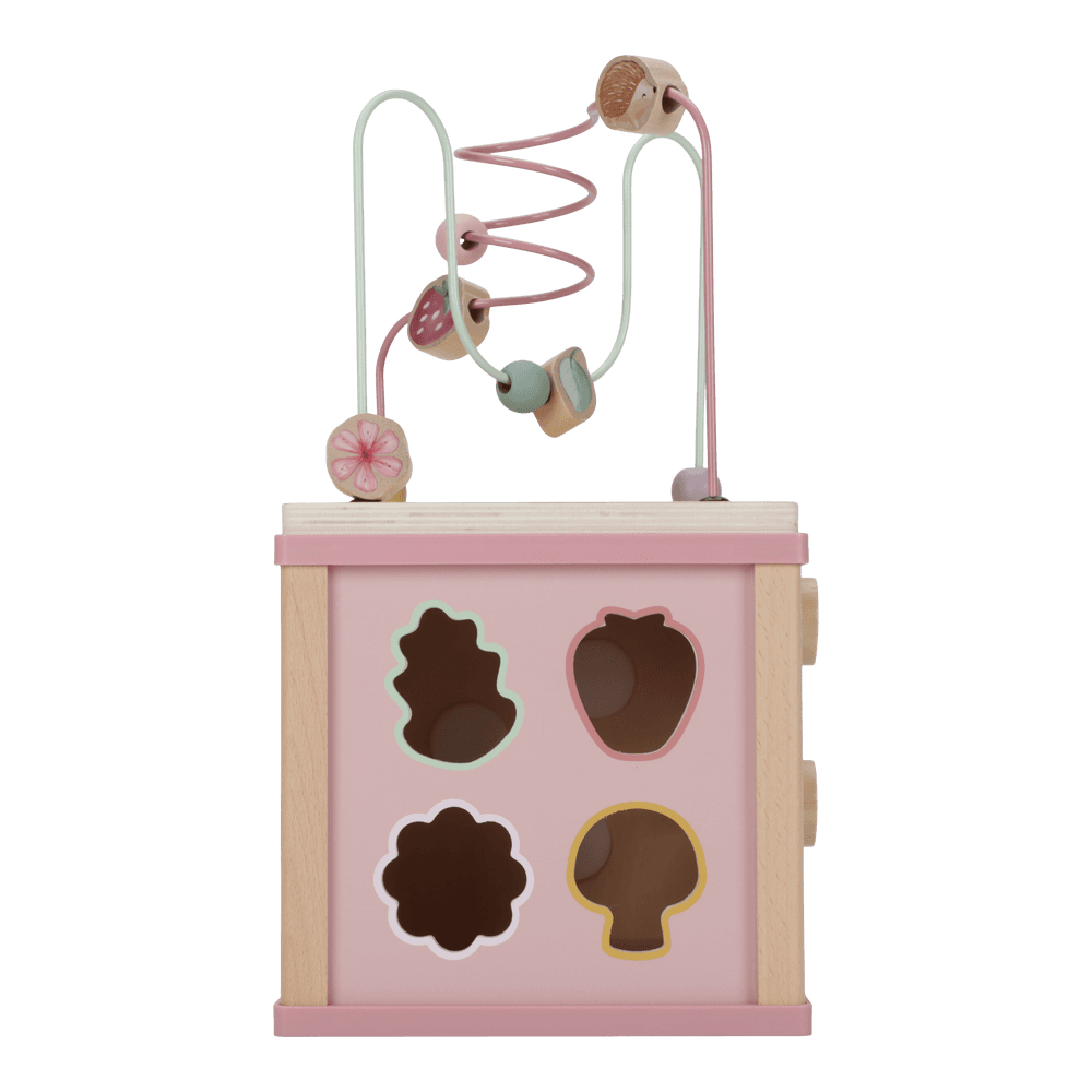 Деревянная игрушка FSC – Куб с активностями – Fairy Garden – Little Dutch