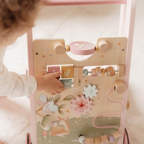 Antemergator/Premergator din lemn FSC cu activitati - Fairy Garden - Little Dutch