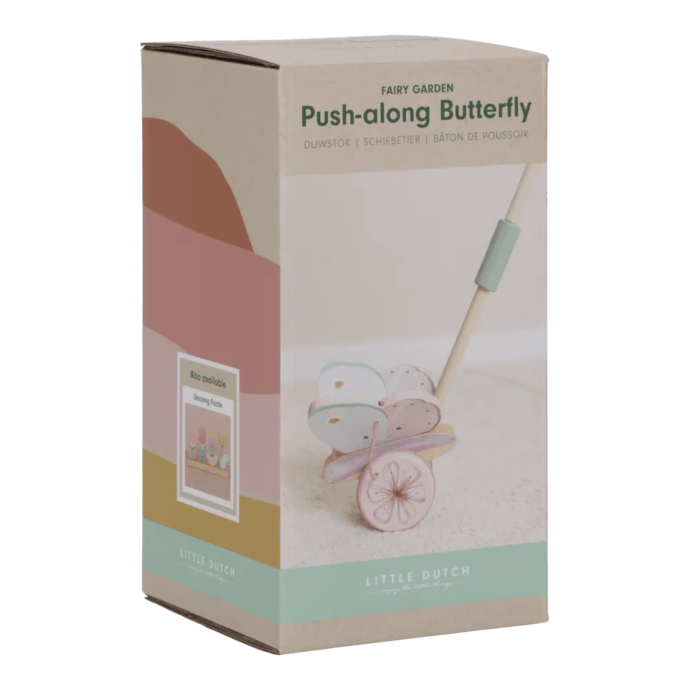 Толкающая игрушка из FSC-дерева – Fairy Garden – Little Dutch