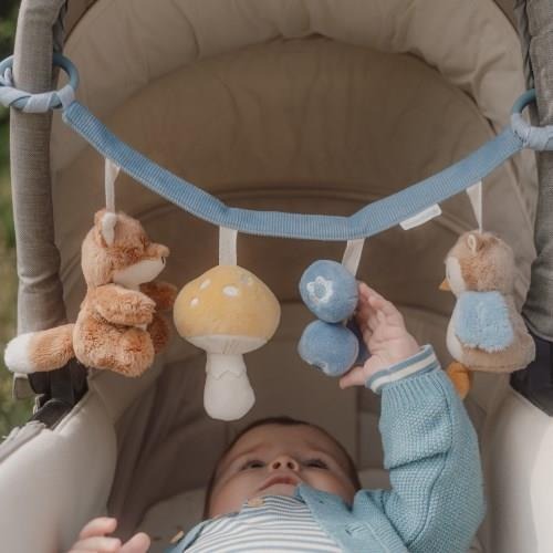 Jucarie senzoriala pentru carucior - Forest Friends - Little Dutch