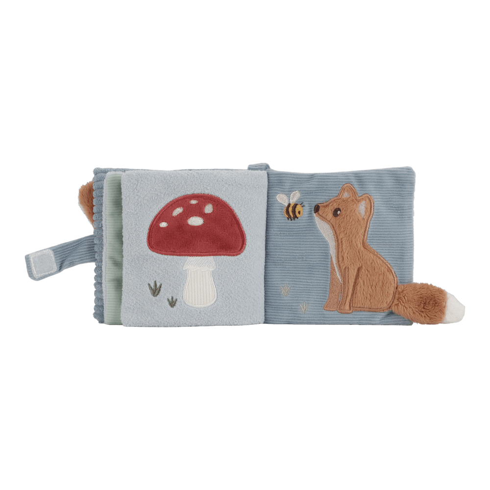Carticica senzoriala moale - Forest Friends - Little Dutch