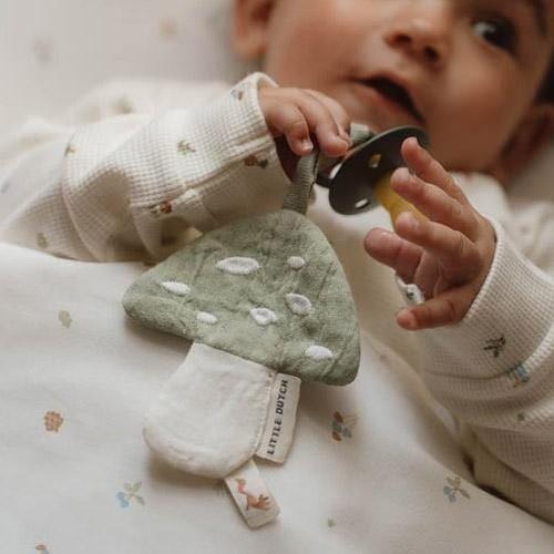 Paturica din bumbac organic - 110 x 140 cm - Forest Treasures - Little Dutch