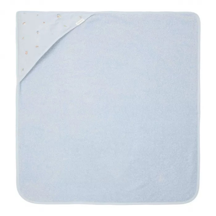 Prosop cu gluga - 100 x 100 - Blue - Little Dutch