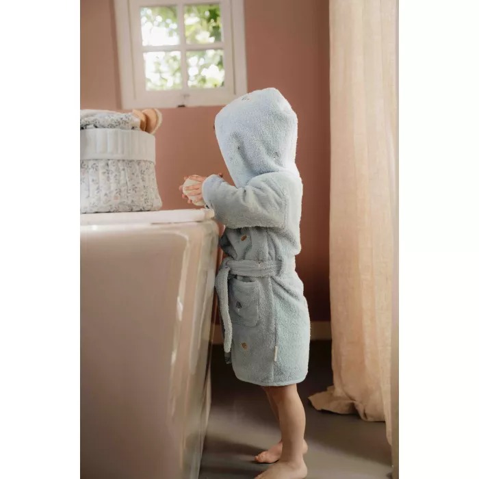 Банный халат — Blue — Little Dutch-98/104