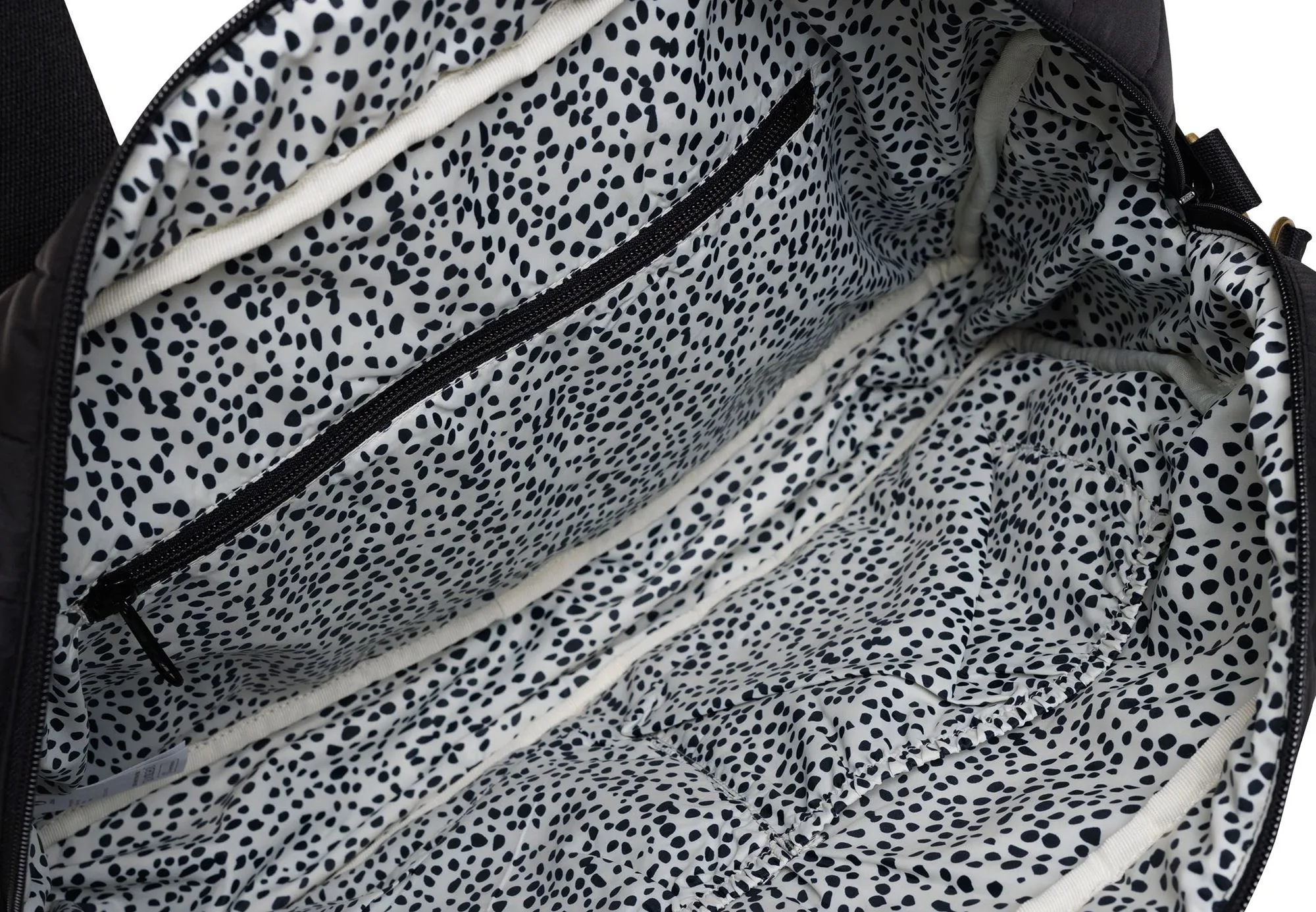 Geanta pentru scutece Jollein Puffed Moos Black