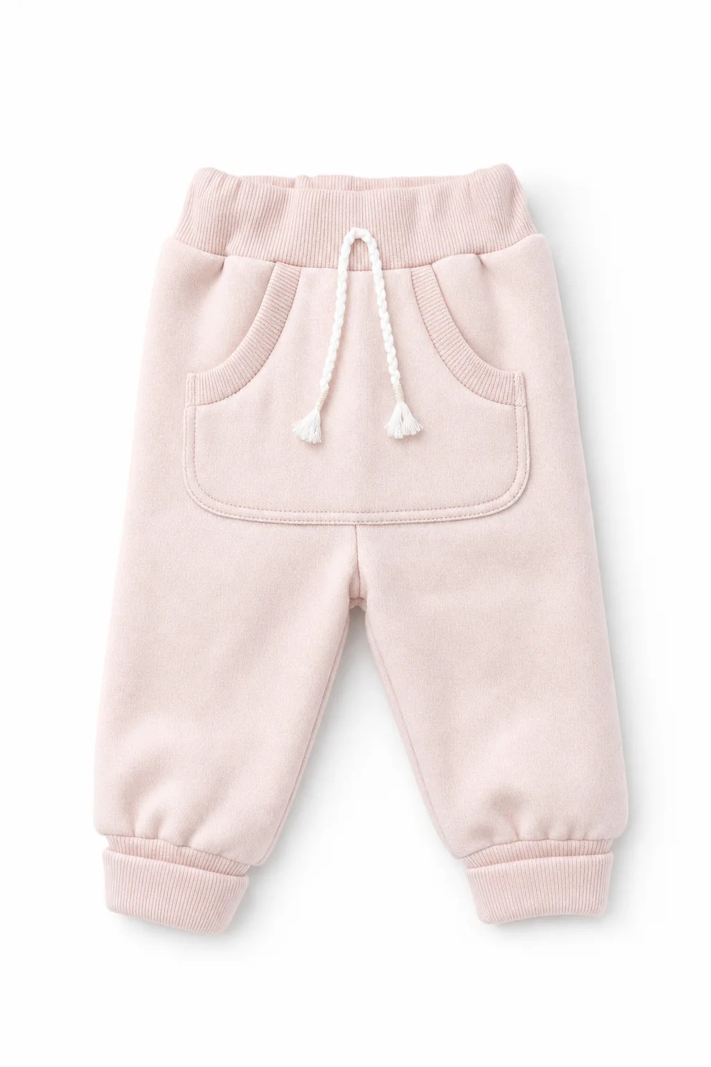 Pantaloni din bumbac Roz