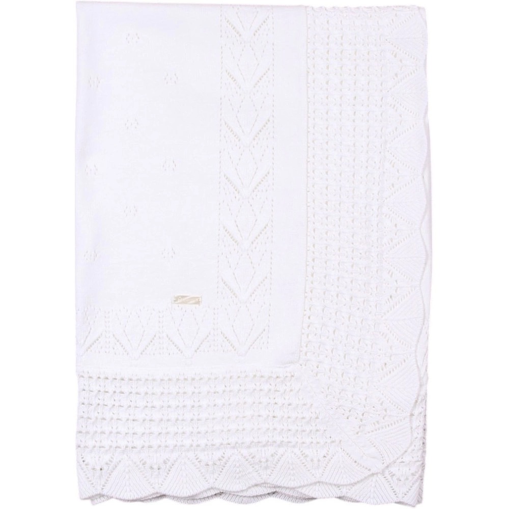 Paturica Baby Boy Leoking, White 6380