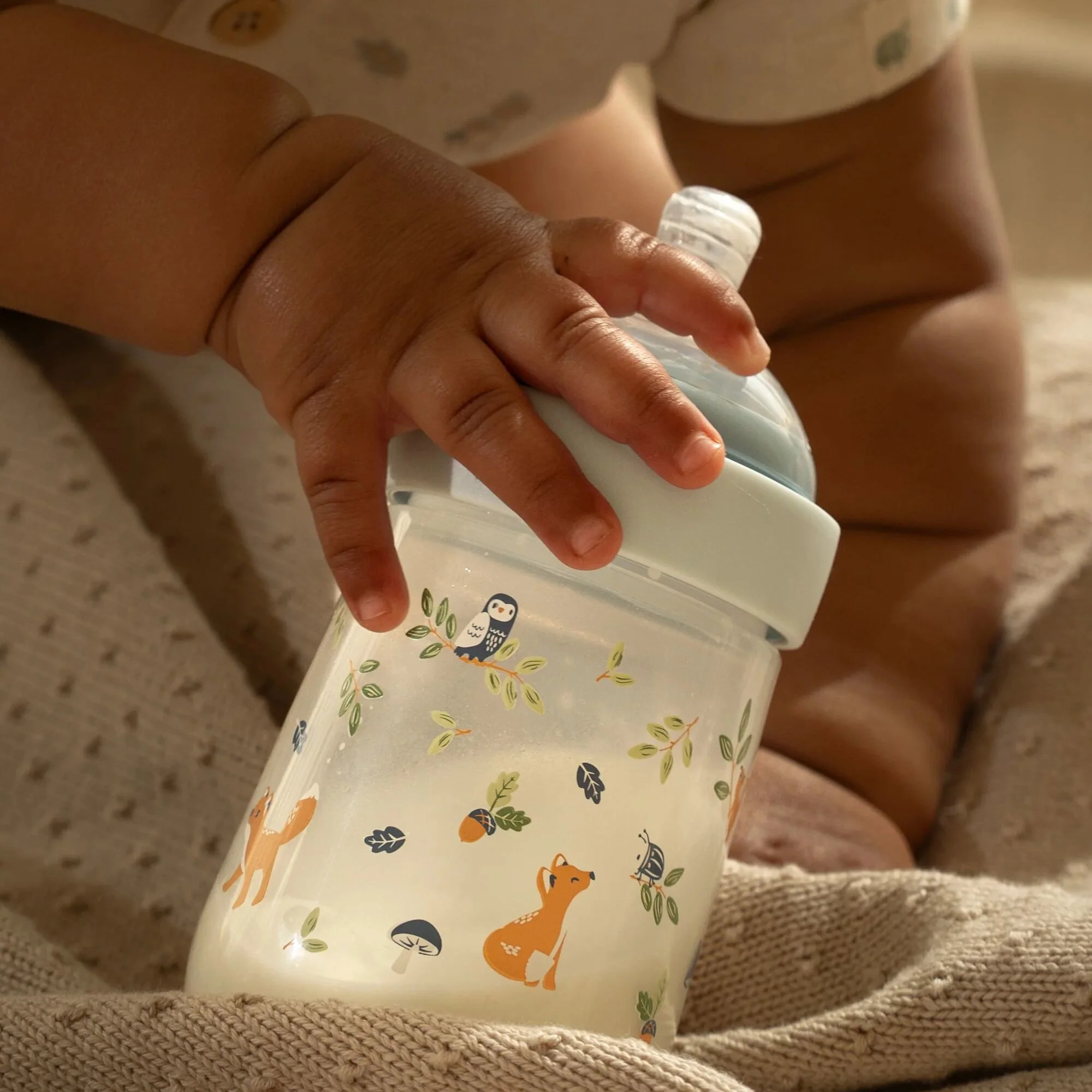 Sticla cu biberon - 240 ml - Forest Friends - Little Dutch