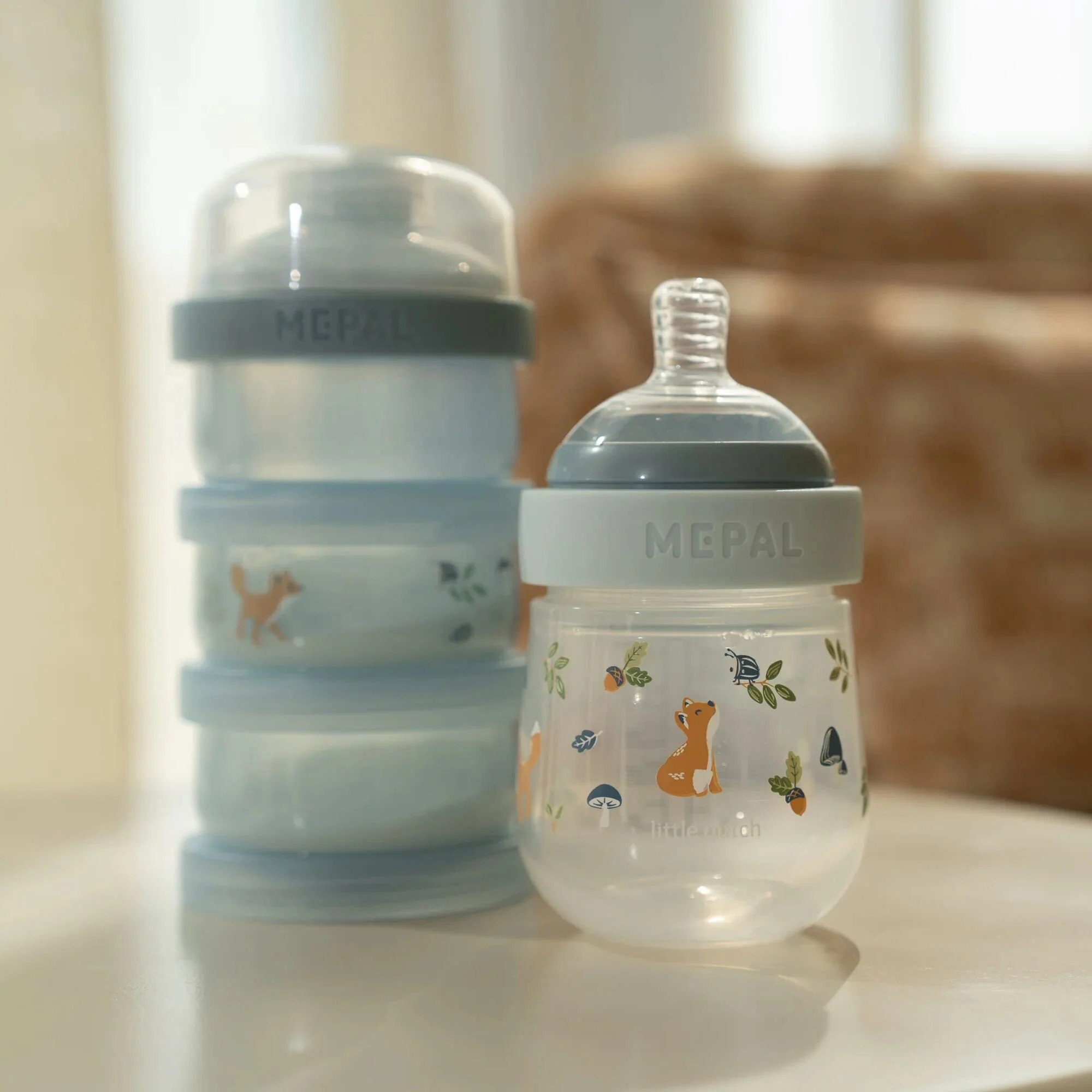 Sticla cu biberon - 165 ml - Forest Friends - Little Dutch