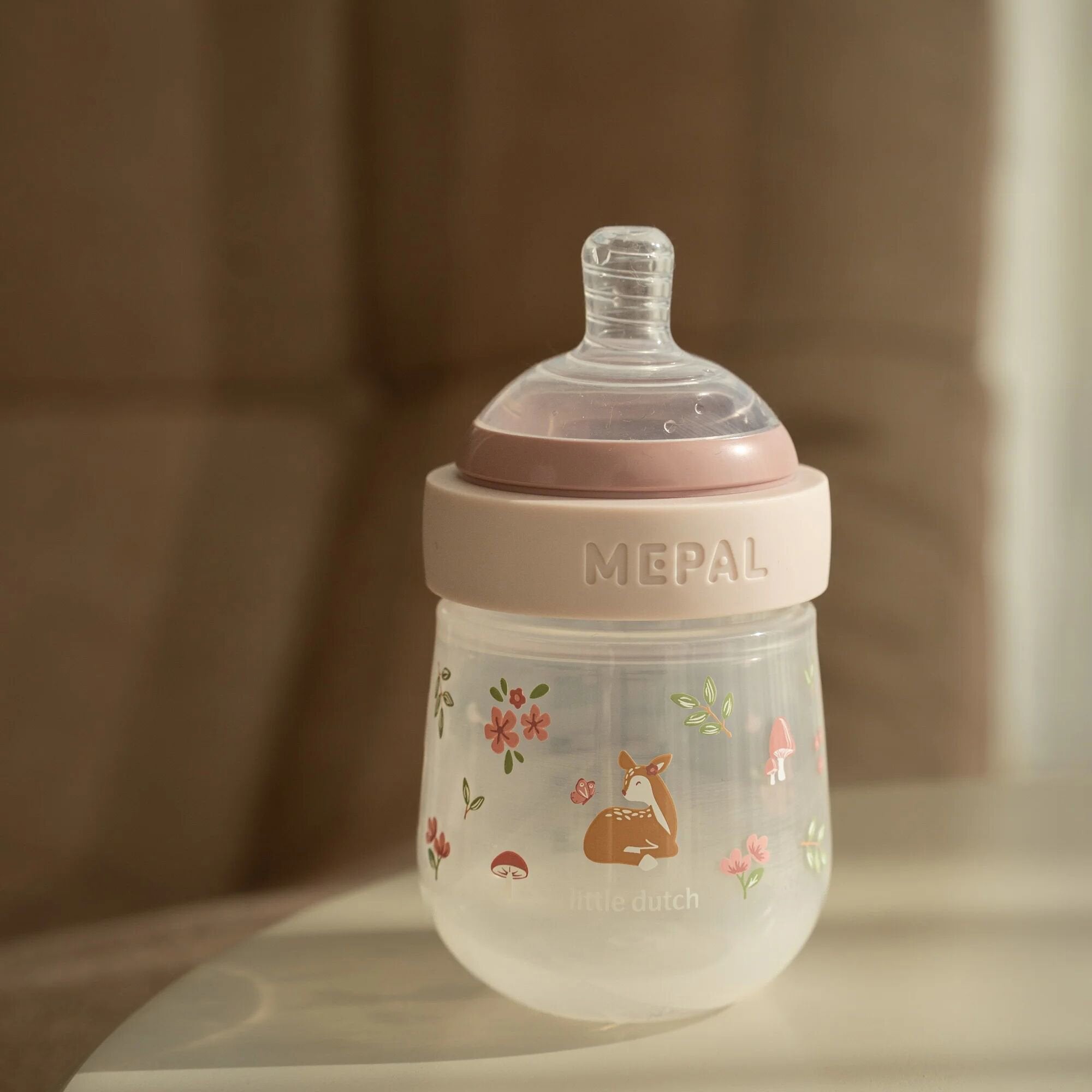 Sticla cu biberon - 165 ml - Fairy Garden - Little Dutch