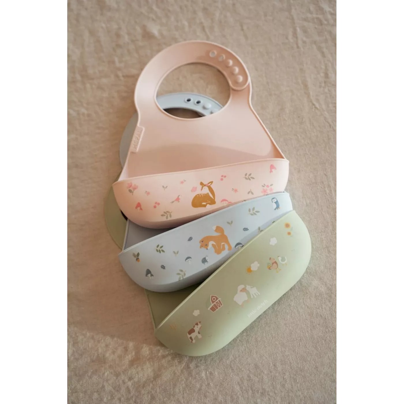 Baveta din silicon - Fairy Garden - Little Dutch