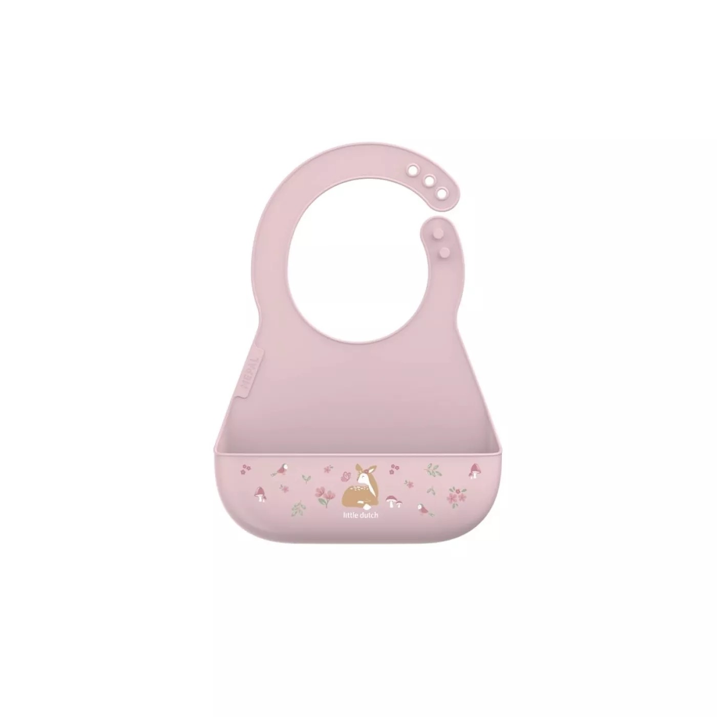 Baveta din silicon - Fairy Garden - Little Dutch